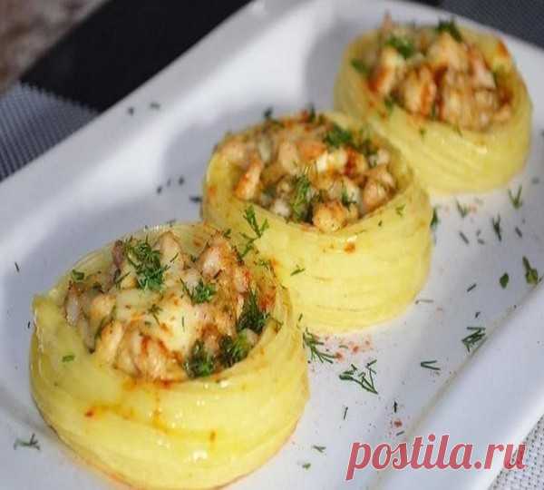 КАРТОФЕЛЬНЫЕ ГНЕЗДА — Золотой погребок