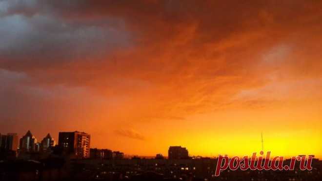Небо невероятной красоты наблюдали алматинцы – 365info.kz