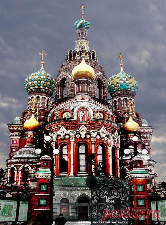 The Church of the Resurrection, St Petersburg Russia