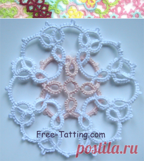 Free Tatting Patterns
Схемы фриволите
