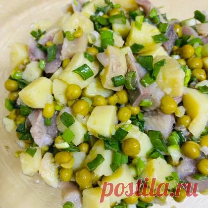 Салат из селедки и картофеля рецепт с фото пошаговый от Sayyora Alimova ✈ - Овкусе.ру