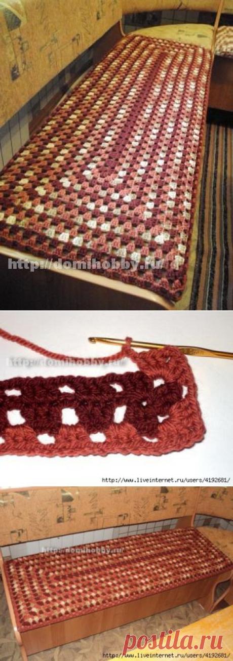Вязаные коврики. | Записи в рубрике Вязаные коврики. | Сундучок рукоделия.