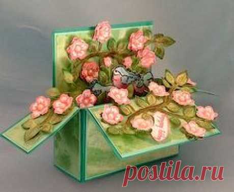 Rectangle Card in a Box-Large by Em1941 - Cards and Paper Crafts at Splitcoaststampers