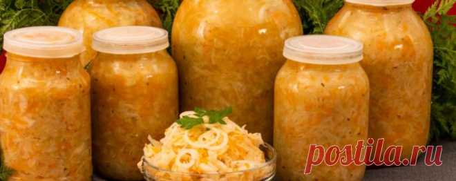 Хрустящая квашеная капуста в банках на зиму вкусный рецепт с фото пошагово и видео - TvCook.ru