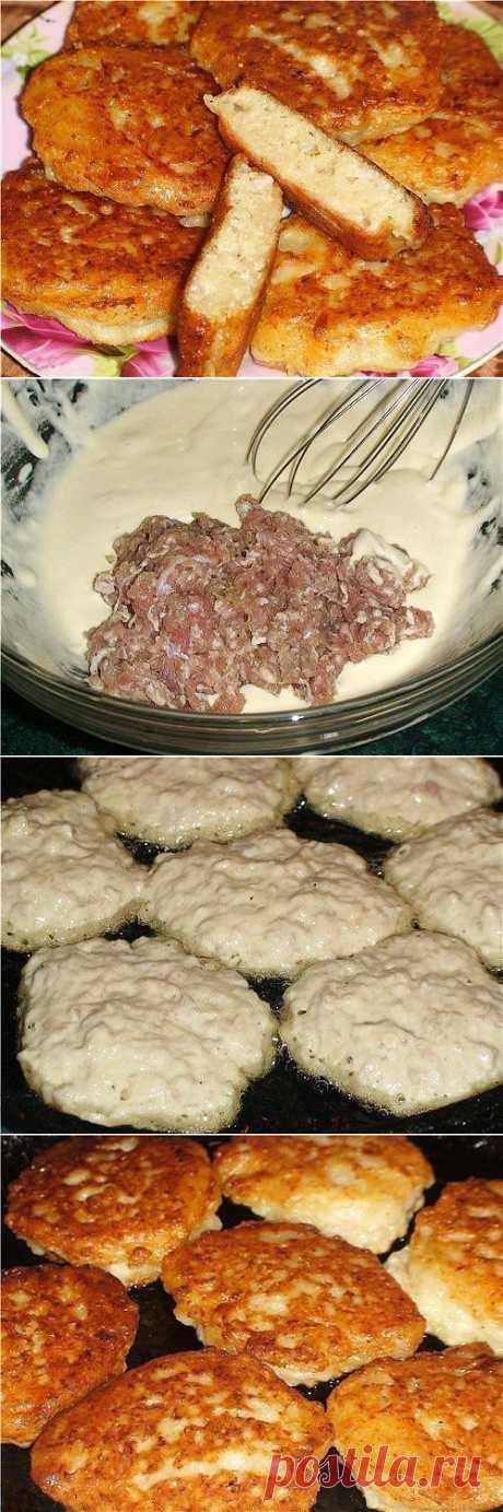 Ленивые пирожки с мясом