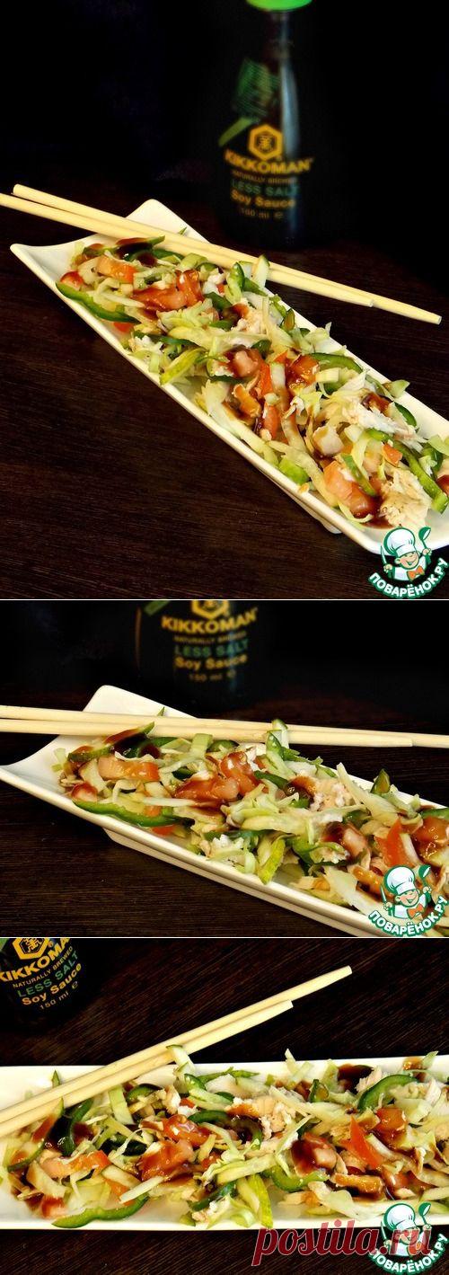Салат с курицей по-китайски - кулинарный рецепт
