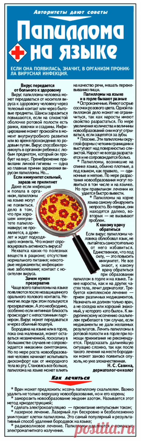 Папиллома на языке
день Святого Николая