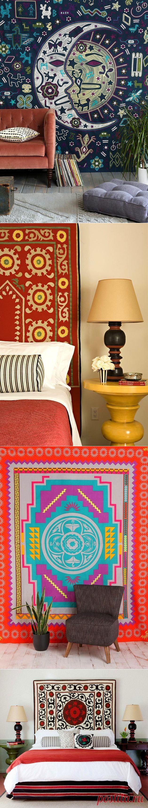 Современный подход к настенным коврам — Роскошь и уют