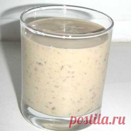 Кефир с гречневой мукой