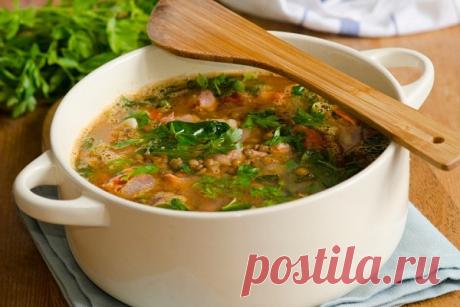 Суп с овощами