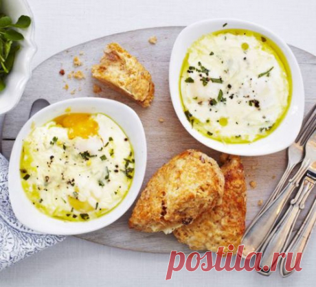 Sunday morning baked eggs | BBC Good Food