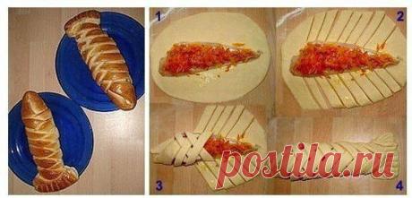 филе рыбы, запеченное в тесте.