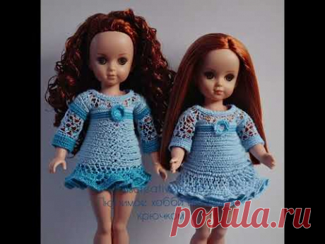 #crochetideas #crochetfordoll #häkeln #вязаниекрючком #вязаниедлякукол #платьякуклекрючком