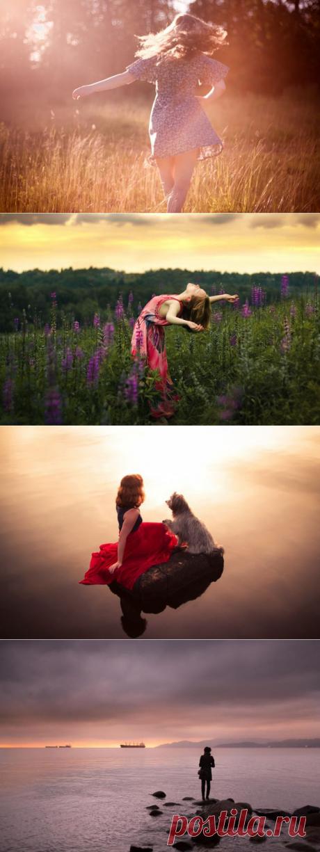 Единение с природой от фотографа Элизабет Гэдд (Elizabeth Gadd)2 | Талантливый фотограф из Ванкувера Элизабет Гэдд (Elizabeth Gadd) в свои 19 лет создает прекрасные работы, вызывающие восторг и восхищение. Элизабет Гэдд обладает редкой способностью прекрасно сочетать портреты людей с живописной природой, при этом передавая эмоции человека в зависимости от окружающей его атмосферы, создавая чувство целостности и гармонии. Cерия работ под названием «Дыхание»