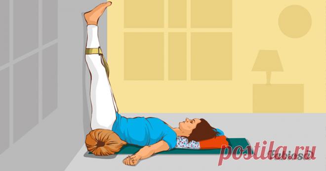 5 асан йоги, которые помогут избавиться от варикозного расширения вен