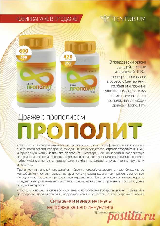 антиоксидантные и бактерицидные свойства прополиса в концентрированном виде с природной мощью минералов нативного прополиса. Драже «ПропоЛит» создано для поддержания вашего здоровья и красоты!