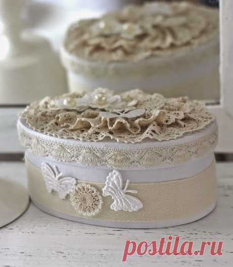 AMARNA ARTESANATO E IMAGENS: CAIXAS EM ESTILO SHABBY CHIC - clique nas imagens para ampliá-las
