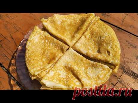🥞🍓🌿Тонкие блинчики из цельнозерновой муки💯 Бабушкин рецепт🌿