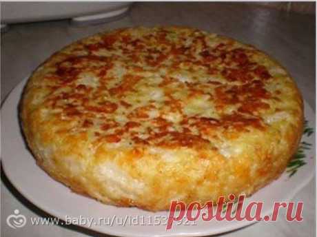 ПИРОГ "ШАРЛОТКА С КАПУСТОЙ"