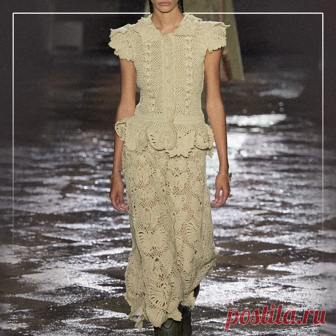 Вязаные новинки от Шанель, Диор и др. Курортные коллекции 2024 года — готовь сани летом | Вязунчик — вяжем вместе | Дзен