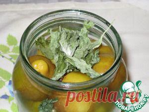 Грушки мятные, ароматные - кулинарный рецепт