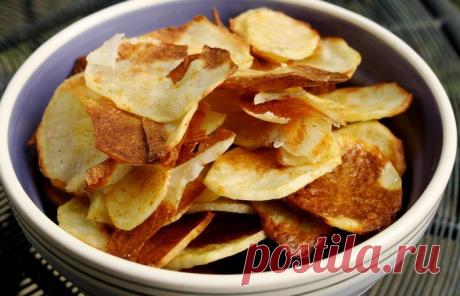 Как быстро приготовить невредные чипсы дома, которые можно давать без опаски детям . Милая Я