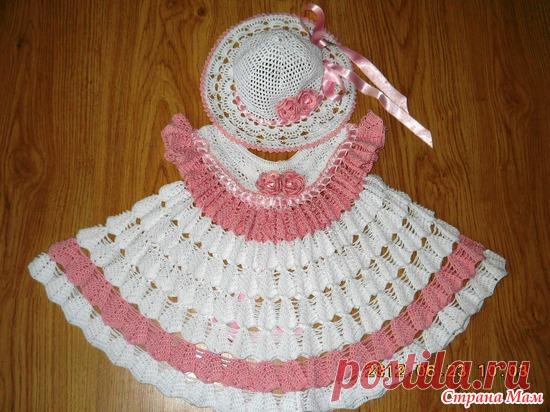 платья для девочек крючком | Записи в рубрике платья для девочек крючком | Дневник
