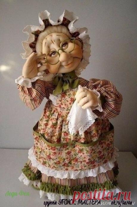 Куклы из капрона разных авторов