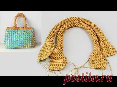 TALI RAJUT SPIRAL Versi-2 Tanpa Kepala Tassel - Crochet Spiral Handle Without Tassel Hook