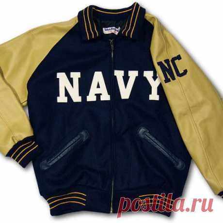 1943 Военно-морской флот Varsity Jacket - нам крылья