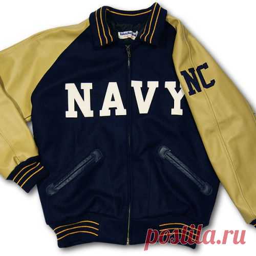 1943 Военно-морской флот Varsity Jacket - нам крылья
