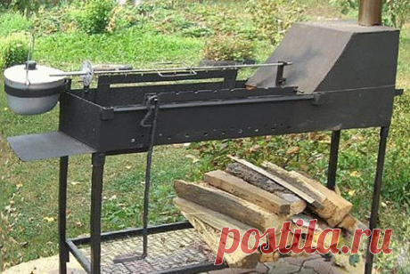 Чертежи мангала из металла своими руками