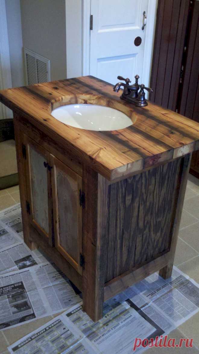 38 + очаровательны деревенский ванная комната реконструировать идеи-Страница 14 из 40