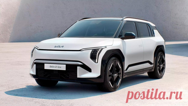 Kia EV3 2025: интерьер и экстерьер