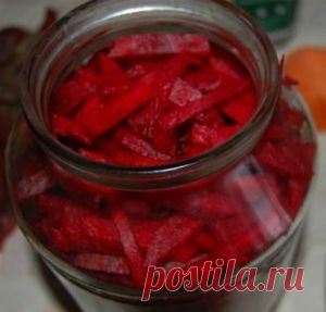 Простой рецепт консервирования свеклы - Овощи на зиму . 1001 ЕДА вкусные рецепты с фото!