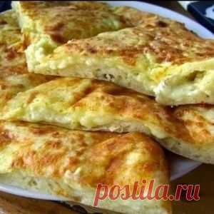 Хачапури с яйцом и сыром, быстро и недорого.