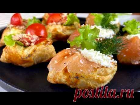 Гости расхватают ВСЕ за минуту! Изумительно ВКУСНЫЕ и красивые! Закуска "Лодочки"