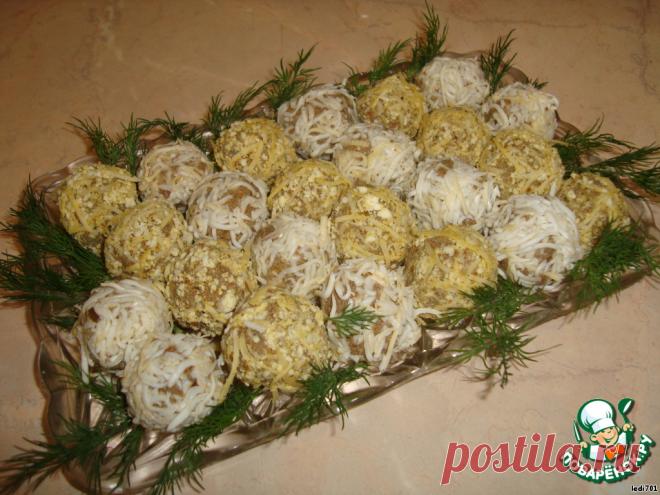 Печеночные шарики – кулинарный рецепт