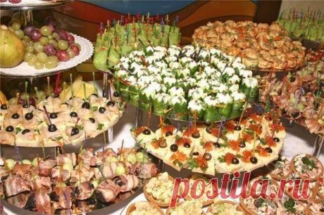 10 канапе-рецептов на шпажках |