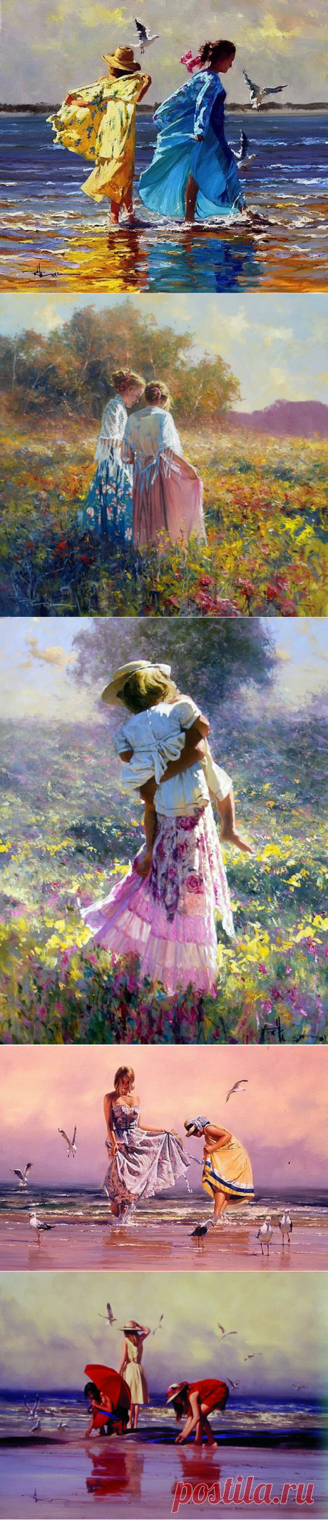 Солнечное творчество современного австралийского художника Роберта Кагана