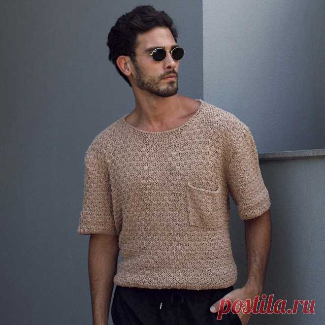 Не забываем про мужчин: 18 интересных вещей спицами | Вязание с Paradosik_Handmade | Дзен