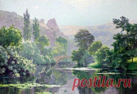 Французский художник Рене Шарль Эдмон Хис (Rene Charles Edmond His 1877 – 1955).