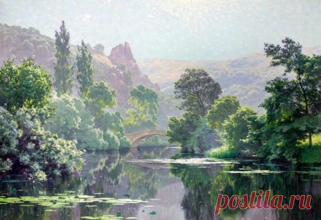 Французский художник Рене Шарль Эдмон Хис (Rene Charles Edmond His 1877 – 1955).