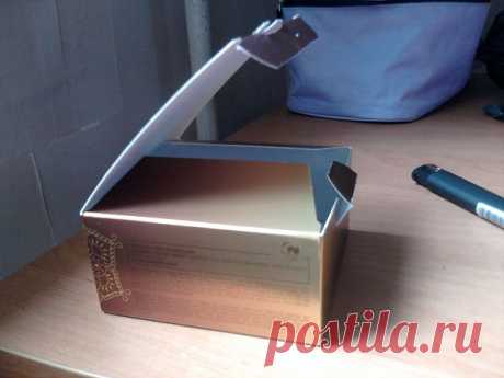 из этого сделана первая шкатулочка
