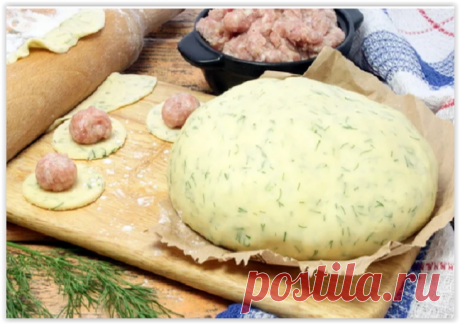 тесто с добавлением кефира для пельменей