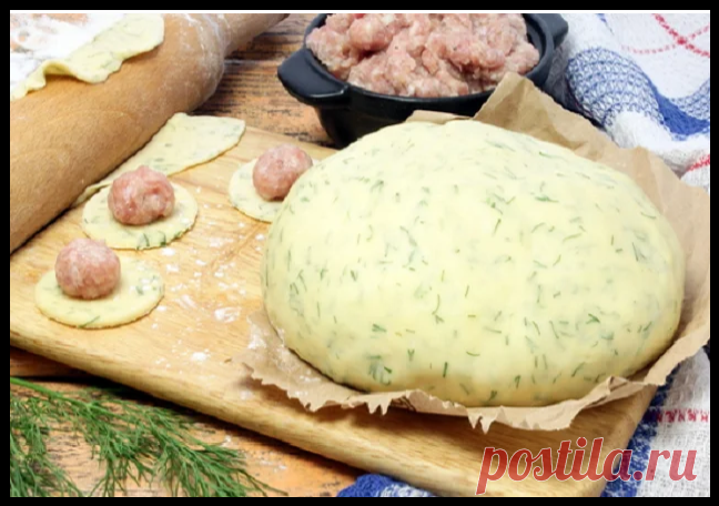Сочные домашние пельмени из теста с добавлением кефира