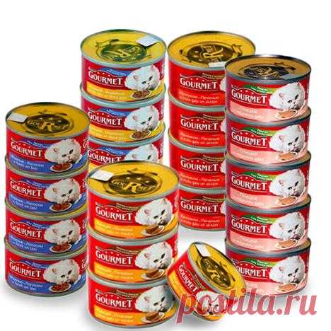 Gourmet (Гурме) корм для кошек консерва 195гр