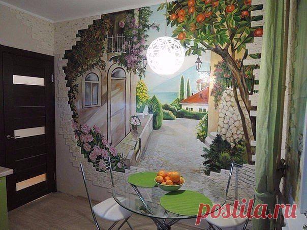 Уютный уголок на кухне