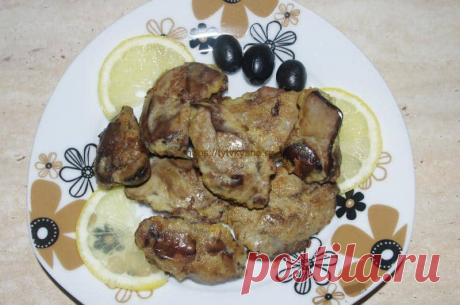 Жареная печень в крахмале рецепт — ТутВкусно! ru