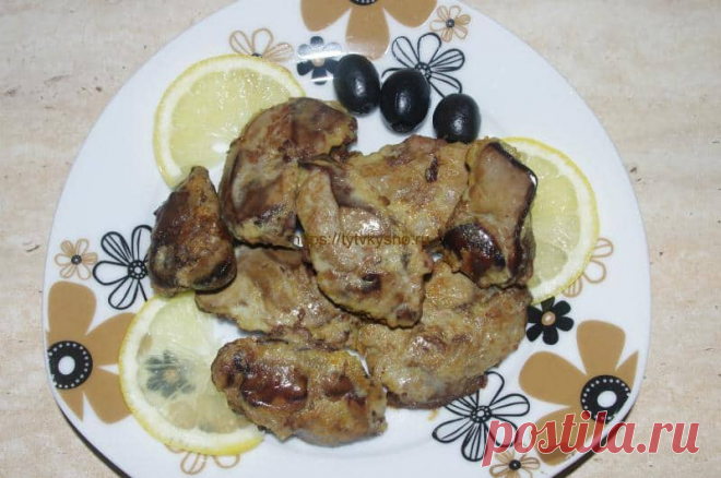 Жареная печень в крахмале рецепт — ТутВкусно! ru